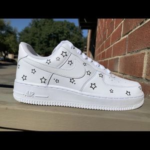 Custom Made Star Airforce 1s